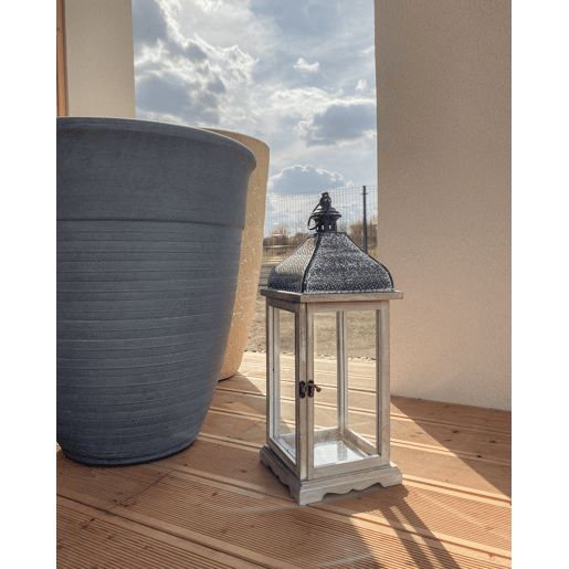 Beliani Conjunto de 2 vasos para plantas KATALIMA