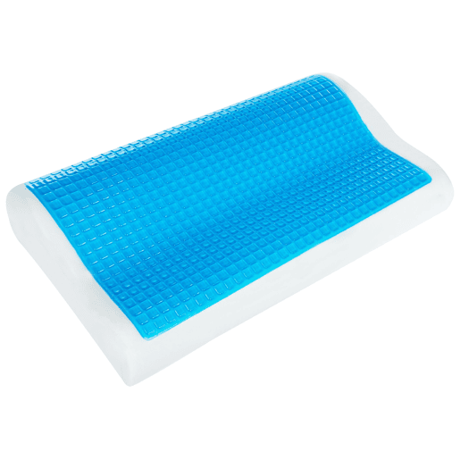 Almofada KANGTO Alta Espuma de memória 30 x 50 cm Branco