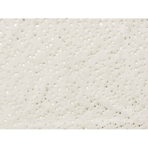 Manta ALAZEYA 130 x 180 cm Creme claro