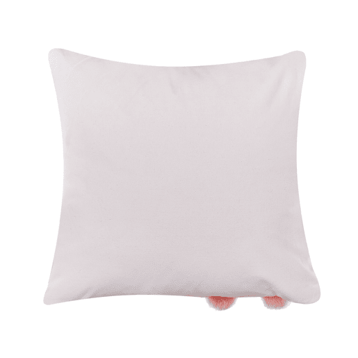 Conjunto de 2 almofadas decorativas PHLOX Algodão 45 x 45 cm Branco