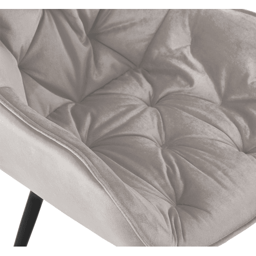 Silla Tanna en terciopelo 62X58X83 cm