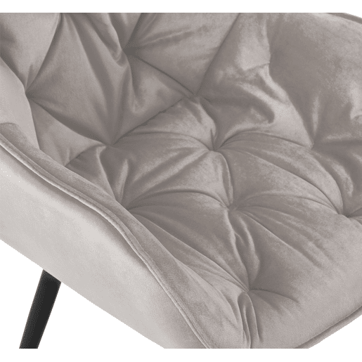 Silla Tanna en terciopelo 62X58X83 cm