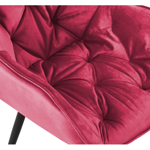 Silla Tanna en terciopelo 62X58X83 cm