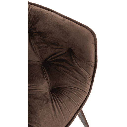 Silla Tanna en terciopelo 62X58X83 cm