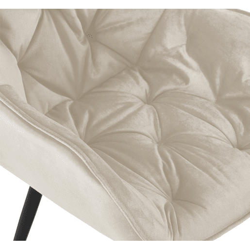 Silla Tanna en terciopelo 62X58X83 cm