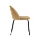 Silla Black Dalnia Terciopelo Silla Black Dalnia Terciopelo Marrón