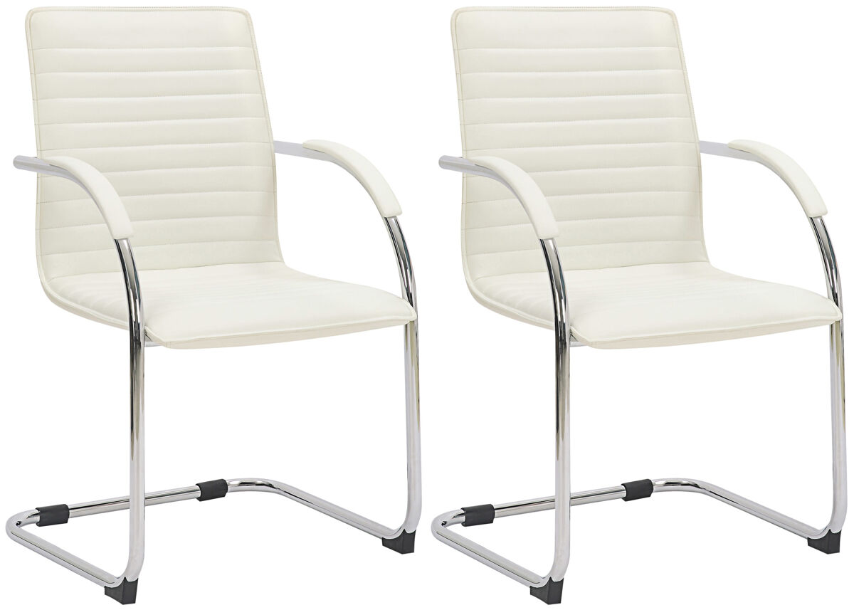 Set De 2 Silla de comedor - Tira - Simil cuero