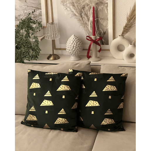 Beliani Almofada decorativa GOLDSPRUCE