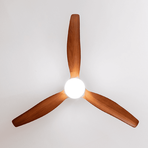 Cecotec Ventoinha de teto de 40 W e 52u2019u2019 com controlo remoto, controlo por wifi e controlo remoto, proteção IP44 6 velocidades, 3 pás e modo winter-summer e temporizador até 8 h.