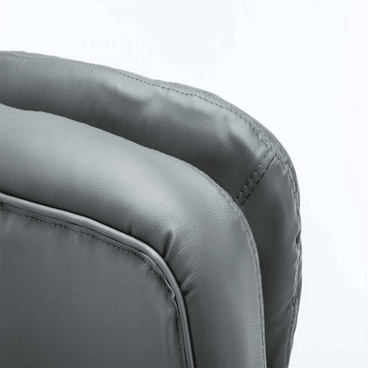 Silla de oficina XXL Vancouver Simil cuero Gris 77X68X116 cm Silla de oficina XXL Vancouver Simil cuero Gris 77X68X116 cm
