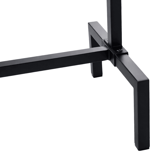 Perchero Melva Metal Negro 38X150X120 cm