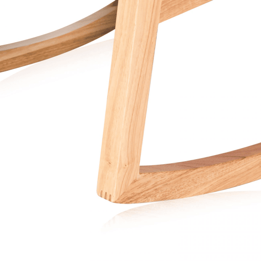 Cadeira de baloiço Ember Creme - Rattan 65 x 98 x 82 cm