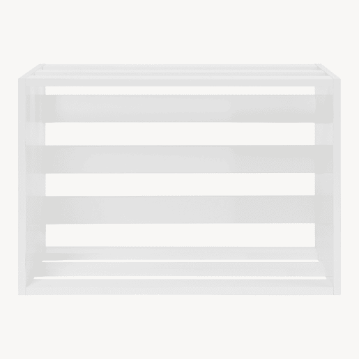 Mesa de apoio Rønde em aglomerado 43 x 64 x 33 cm - Branco en.casa