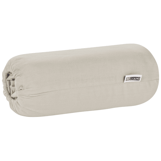 Lençol-capa JANBU Algodão 90 x 200 cm Taupe