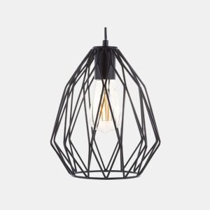 Candeeiro suspenso MAGRA Metal Preto
