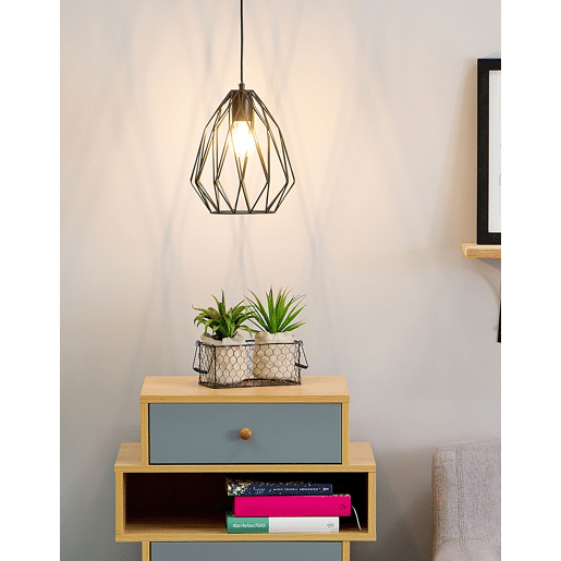 Candeeiro suspenso MAGRA Metal Preto
