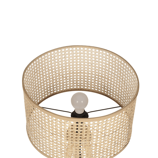 Candeeiro de pé PENTON Rattan Natural