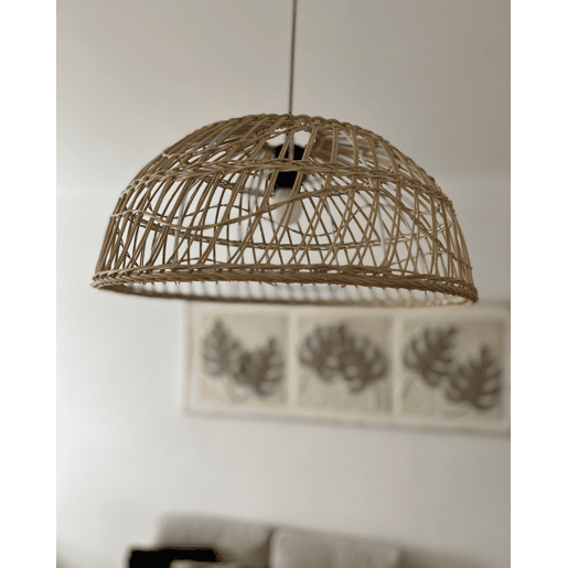 Candeeiro suspenso RAVINE Rattan Natural