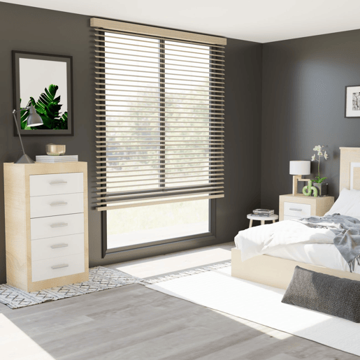 Quarto Kira 5C, duehome, Cambria - Branco
