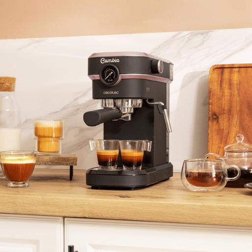 Cecotec Máquina de café expresso com 20 bares, ThermoBlock e vaporizador.