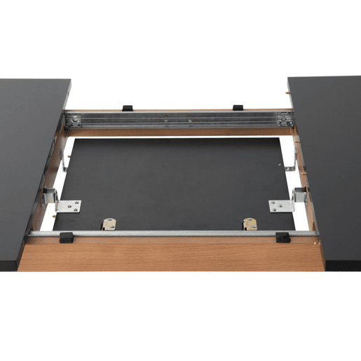 Mesa extensible HELGA 120 - 160cm negro Mesa extensible HELGA 120 - 160cm negro