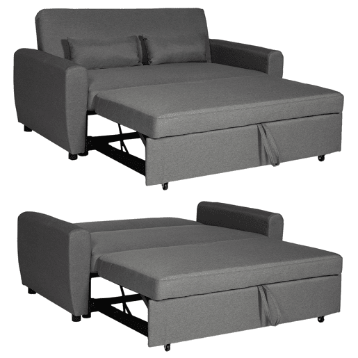Sofá cama de 2 plazas MATT gris Sofá cama de 2 plazas MATT gris