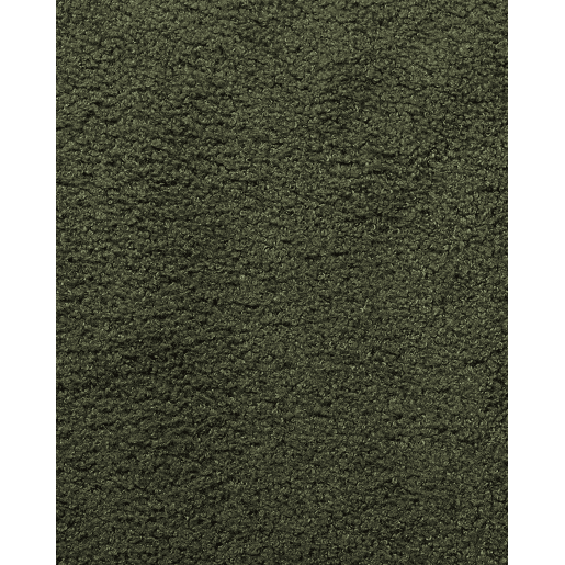 Conjunto de 2 cadeiras de jantar SANILAC Bouclé Verde escuro
