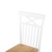 Beliani Silla de comedor HOUSTON Beliani Silla de comedor HOUSTON Blanco