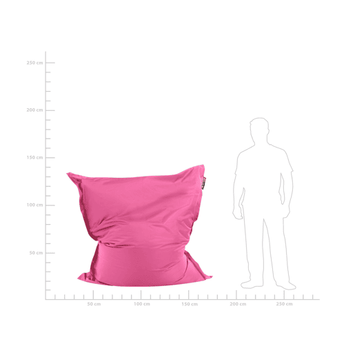 Pufe 300 L FUZZY 140 cm 180 cm Fucsia
