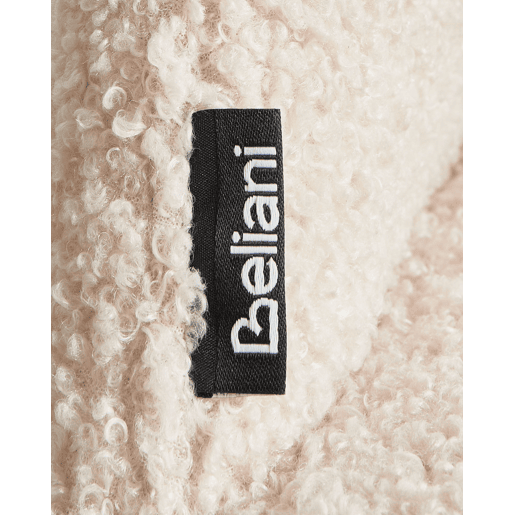 Conjunto de 2 cadeiras de jantar ONAGA Bouclé Creme Conjunto de 2 cadeiras de jantar ONAGA Bouclé Creme