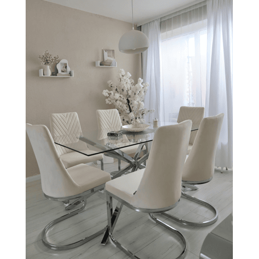 Beliani Mesa de jantar CORA Beliani Mesa de jantar CORA
