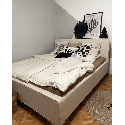 Beliani Cama Bombazine VALOGNES