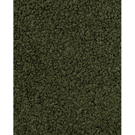 Conjunto de 2 bancos de bar LUANA Bouclé Verde escuro