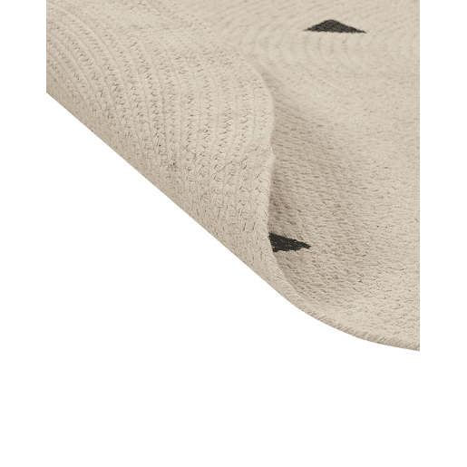 Tapetes para Crianças DURG Creme ø 140 cm Algodão
