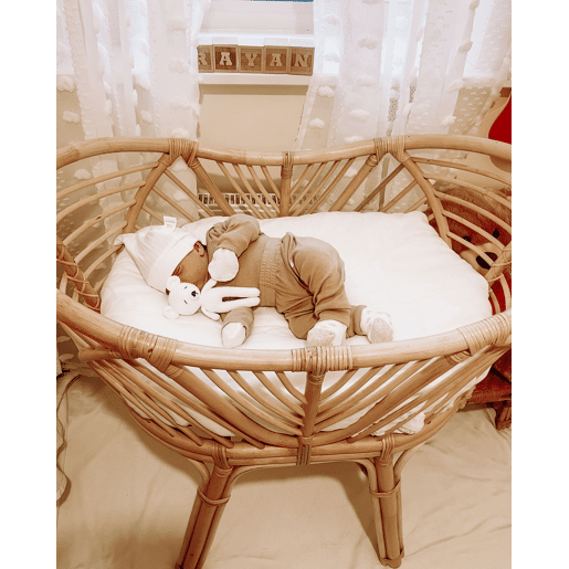 Berço Rattan GRUISSAN 50 x 70 cm Natural