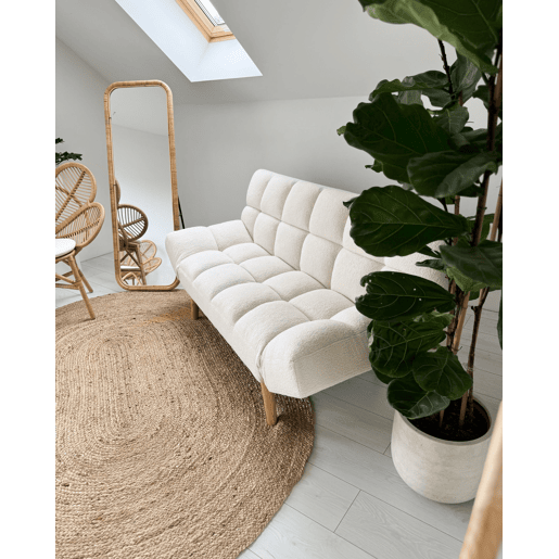 Tapete DEMIRCI Creme 160 x 230 cm Juta
