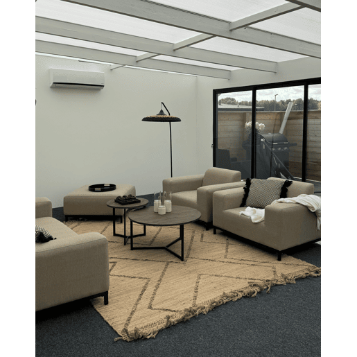 Tapete HANDERE Creme 200 x 300 cm Juta