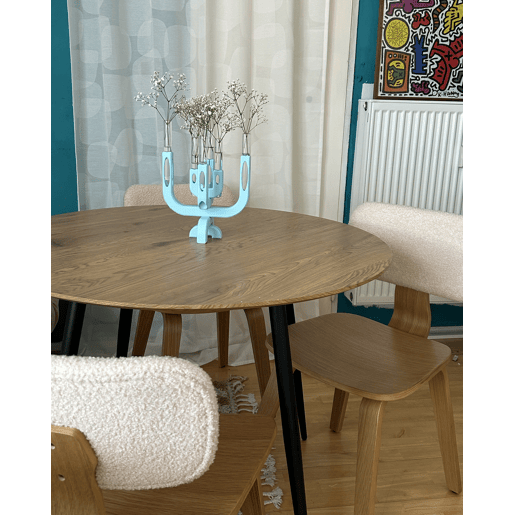 Beliani Mesa de jantar BJORKA Beliani Mesa de jantar BJORKA