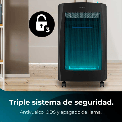 Estufa a Gás Cecotec ReadyWarm 4200 BlueFlame 4200 W