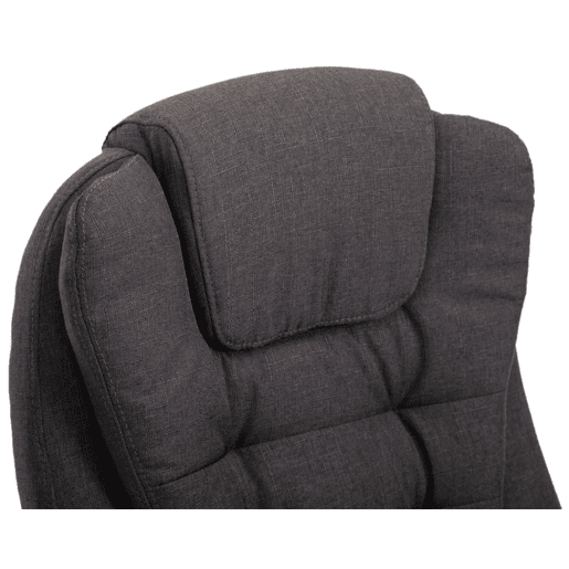 Silla de Oficina Thor de Tela Gris oscuro 78X69.5X113 cm