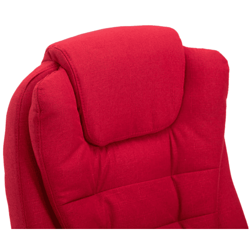 Silla de Oficina Thor de Tela Rojo 78X69.5X113 cm