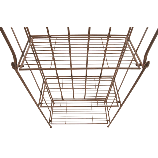 Estanteria para plantas Flora Metal Marrón antiguo 32X66X175 cm