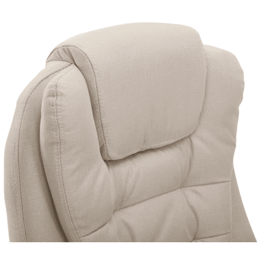 Silla de Oficina Thor de Tela Crema 78X69.5X113 cm