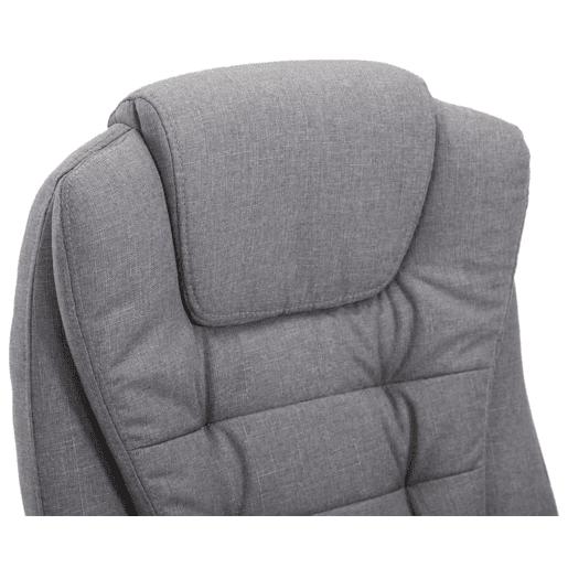 Silla de Oficina Thor de Tela Gris 78X69.5X113 cm