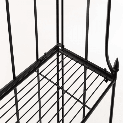Estanteria para plantas Flora Metal Negro 32X66X175 cm