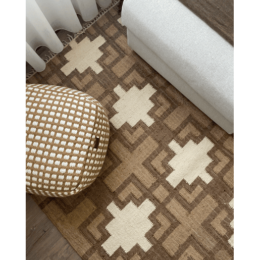 Tapete KONURTAY Creme 200 x 300 cm Juta