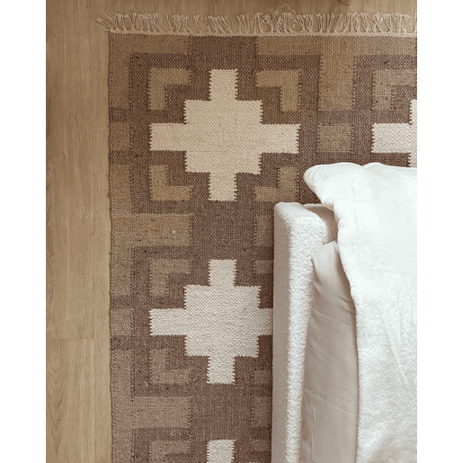 Tapete KONURTAY Creme 160 x 230 cm Juta
