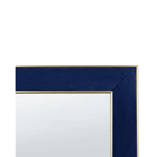 Espelho de pé LAUTREC 150 cm Veludo Azul marinho