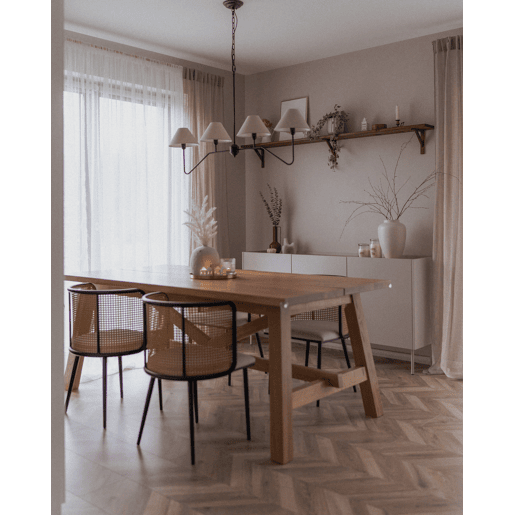 Conjunto de 2 cadeiras de jantar KOBUK Metal Preto