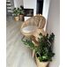 Beliani Lámpara de mesa CINDER Beliani Lámpara de mesa CINDER Natural